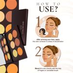 Buy Colorbar 24Hrs Wear Concealer Palette Medium Deep-002 (9 gm) - Purplle