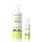 Buy Wishcare Triple Bond Repair Combo - for Dry & Frizzy Hair with Amino Peptide for Damaged Hair Combo of 2 - Purplle