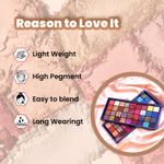Buy Mattlook 36 Colours Catch the Eyeshadow Palette, Flawless Shades, Waterproof Durable Highly Pi gmented Eye Makeup Set Gift for Women, Multicolour- 01 (20.5 gm) - Purplle