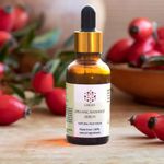 Buy Chilife Organic Radiance Face Serum with Rosehip Seed Oil, Carrot Seed oil for Pigmentation | Anti-Aging Face Serum For Men & Women with Vit-A, C & E to Remove Blemishes, Acne Marks & Fine Lines, 30 ml - Purplle