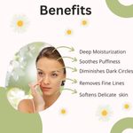 Buy Chilife Camomile Whisper Glow Hydrating Natural Under Eye Cream for Dark Circles, Puffy Eyes, Wrinkles & Removal of Fine Lines for Women & Men, 25 gm - Purplle