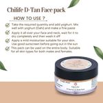 Buy Chilife De-Tan Face pack| Instant Tan Removal Face Pack| Anti-Tan Face Pack I 25 gm - Purplle