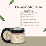 Buy Chilife Chi Ayurvedic Ubtan for Glowing Skin, Sun-Tan Remover, Deep Cleanser,Makes Skin Bright and Relieves Skin Inflammation I Gender Neutral I 100 gm - Purplle