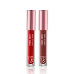 Buy Lakme 9 to 5 Liquid Lip Combo ( Lakme 9to5 Primer + Matte Liquid Lip Color MR2 Driven Red - 4.2ml + Lakme 9to5 Primer + Matte Liquid Lip Color MB2 Intense Latte - 4.2ml) - Purplle