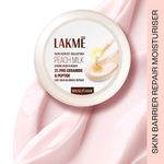 Buy Lakme Peach Milk Creme Moisturizer with 2% Pro-Ceramide & Peptides | Repairs Damaged Skin Barrier & Gives Intense Hydration | For Dry Skin, Normal Skin & Sensitive Skin 100 gm - Purplle