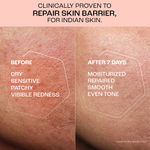 Buy Lakme Peach Milk Creme Moisturizer with 2% Pro-Ceramide & Peptides | Repairs Damaged Skin Barrier & Gives Intense Hydration | For Dry Skin, Normal Skin & Sensitive Skin 100 gm - Purplle