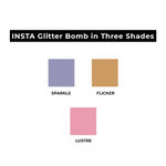 Buy Lamel INSTA Glitter Bomb 402 FLICKER - 20 ml - Purplle