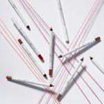 Buy Lamel Long lasting Gel Lip Liner 408-Pink Plum 1.7 gm - Purplle