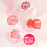 Buy Makeup Revolution Mousse Blusher Blossom Rose Pink (6 g) - Purplle