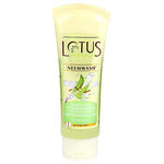 Buy Lotus Herbals Neemwash Neem & Clove Ultra Purifying Face Wash With Active Neem Slices | Suitable For Oily To Combination Skin | For Acne Prone Skin | 80 ml - Purplle