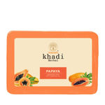 Buy Vagad's Khadi Herbal Gramodaya Papaya Soap 125 gm | Reduce irregular pigmentation | | Free from Parabens | Silicon Free (Pack of 3) - Purplle