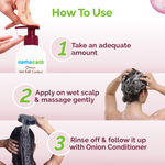 Buy Mamaearth Onion Shampoo for Hair Growth & Hair Fall Control with Onion & Plant Keratin (600 ml) - Purplle
