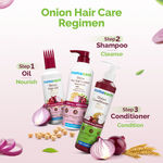 Buy Mamaearth Onion Shampoo for Hair Growth & Hair Fall Control with Onion & Plant Keratin (600 ml) - Purplle