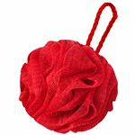 Buy GUBB Luxe Sponge Round Loofah, Bathing Scrubber for Body - Coral - Purplle
