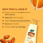 Buy Joy Honey & Almonds Advanced Nourishing Body Lotion (500 ml) | Enriched With Shea Butter | Long Lasting 48 hours Moisture | Natural Sunscreen Filters | Suitable for Normal to Dry Skin - Purplle