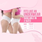 Buy everteen Period Care Disposable Period Panties, No Skin Irritant & Dermatologically Tested - Pack 1, (M-L) 10 Pcs - Purplle