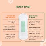 Buy MildCares Panty Liners For Women Daily Use With 155mm Wide (Pack of 45 Liners)| Curvy Design For Extra Comfort | Cottony-Soft Surface | Keeps You Dry & Fresh All Day Long - Purplle