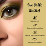 Buy FACES CANADA Ultime Pro Intense Gel Kajal With Smudger & Sharpener - Sand Beige, 1.2 gm | 24 Hr Long Stay | Waterproof & Smudgeproof | One Swipe Smooth Application | 3-in-1 Kajal, Eyeliner - Purplle