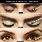 Buy FACES CANADA Ultime Pro Intense Gel Kajal With Smudger & Sharpener - Sand Beige, 1.2 gm | 24 Hr Long Stay | Waterproof & Smudgeproof | One Swipe Smooth Application | 3-in-1 Kajal, Eyeliner - Purplle