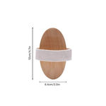 Buy Sanfe Dry Brush Body Scrubber for Dead Skin Wooden bath brush to Dry brushing Exfoliate & Soften Skin | Improve Circulation | Stop Ingrown Hairs |Reduce Acne Suitable For All Skin Types - 100 gm - Purplle