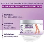 Buy Sanfe Instant Bumps Eraser Exfolisting Gel | For Rough & Bumpy Skin, Tan and Strawberry Legs | Lactic Acid | Bath to Remove Dirt, Dead Skin | for women for soft & bright skin - 200 gm - Purplle