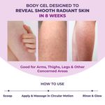 Buy Sanfe Instant Bumps Eraser Exfolisting Gel | For Rough & Bumpy Skin, Tan and Strawberry Legs | Lactic Acid | Bath to Remove Dirt, Dead Skin | for women for soft & bright skin - 200 gm - Purplle