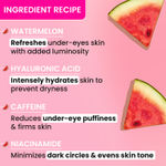 Buy Dot & Key Watermelon Cooling Hydrogel Eye Patches with Hyaluronic & Niacinamide - 60 Patches | For All Skin Types - Purplle