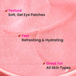 Buy Dot & Key Watermelon Cooling Hydrogel Eye Patches with Hyaluronic & Niacinamide - 60 Patches | For All Skin Types - Purplle