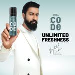 Buy Wild Stone CODE Steel Long Lasting No Gas Body Perfume for Men, 150 ml - Purplle