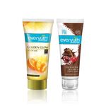 Buy EverYuth Naturals Glow and Tan Removal Duo (Peel-off Mask 50g + Chocolate Scrub 50g) - Purplle