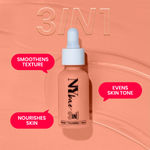 Buy NY Bae Foundation & Setting Spray Combo | 3 in 1 Serum Foundation with Primer Cool Sand 06 (30 ml) | Matte Setting Spray (60 ml) Combo of 3 - Purplle