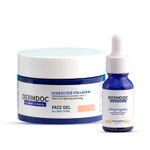 Buy DERMDOC Skin Brightening and Tightening Combo | 10% Niacinamide Serum (15 ml) | Skin Tightening Face Gel with Hydrolyzed Collagen (50 gm) Combo of 2 - Purplle