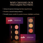 Buy NY Bae x Purplle Face Makeup PREP combo 1 | NY Bae 3 in 1 Serum Foundation with Primer - Warm Cashew 03 (30 ml) | Purplle Luminous Glaze Ultra Complete Face Palette (12 gm) Combo of 2 - Purplle