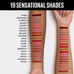 Buy Maybelline New York Lipstick, Matte Finish, Non-Sticky and Non-Drying, Sensational Liquid Matte, 03 Flush It Red, 7ml - Purplle