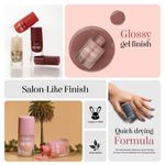 Buy MARS EURO Nail Lacquer | Glossy Gel Finish | Rich Pigmentation | Chip Free | Quick Drying Formula | Long Lasting Nail Polish for Women (3 * 6 ml) (SET-02) - Purplle
