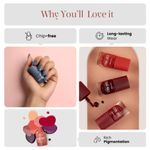 Buy MARS EURO Nail Lacquer | Glossy Gel Finish | Rich Pigmentation | Chip Free | Quick Drying Formula | Long Lasting Nail Polish for Women (3 * 6 ml) (SET-02) - Purplle