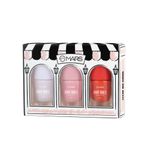 Buy MARS EURO Nail Lacquer | Glossy Gel Finish | Rich Pigmentation | Chip Free | Quick Drying Formula | Long Lasting Nail Polish for Women (3 * 6 ml) (SET-04) - Purplle