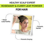 Buy Alps Goodness Rosemary Hair Renewal Duo with Rosemary Water Spray (200ml) and Rosemary & Curry Leaf Powder (50g) Combo of 2 - Purplle
