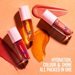 Buy Blue Heaven Color & Condition tinted lip oil for women, lip gloss infused with Cranberry, Raspberry & Hazelnut oil, Hydrating & Softening - Cranberry Red, 4.2 ml - Purplle