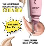 Buy Blue Heaven Pop & Glow Cheek & Eyes Gel Bloom Highlighter, Silver Pink (12 ml) - Purplle
