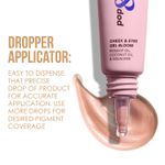 Buy Blue Heaven Pop & Glow Cheek & Eyes Gel Bloom Highlighter, Rose Gold (8 ml) - Purplle