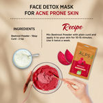 Buy Alps Goodness Pure Glow Fusion Set with 100% Natural Beetroot Powder & Aloe Vera Gel I DIY Mask Combo I For Skin Brightening I Soothing & Refreshing - Combo of 2 - Purplle