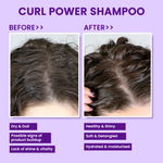 Buy Alps Goodness Curl Combo Shampoo & Conditioner with Avocado & Hibiscus for Curly & Wavy Hair (210 ml) - Purplle