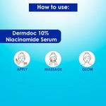Buy Good Vibes x Dermdoc Face Essential Kit 1 - (Good Vibes De Tan Glow Face Wash (120 ml) + DERMDOC 10% Niacinamide Face Serum (15 ml) + Good Vibes Ubtan De-tan Glow Light Day Cream (50 gm)) - Purplle