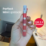 Buy NY Bae All-In-One Lipstacks | 5in1 Lip Crayon | Matte | Happy Hues | Lip & Cheek Tint | 4in1 Liquid Lipstick | Nude Tease | Travel Kit | Kit |- Combo of 2 - Purplle