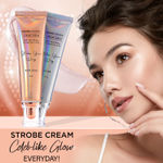 Buy Faces Canada Celeb Glow Kit | Silver Strobe Cream (30 ml) + All Day Hydra Matte Foundation Absolute Ivory (25 ml) | Combo - Purplle