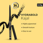 Buy Good Vibes x NY Bae (HydraBold Kajal- Intense Black (0.35 gm) + Truly Matte Liquid Eyeliner (4.5 ml) Combo. - Purplle