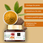 Buy Good Vibes Combo Ubtan Insta Glow Powder + Gold Brightening Peel Off Mask (150/50 gm) - Purplle