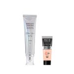 Buy FACES CANADA Celeb Glow Kit 2 | Silver Strobe Cream (30 gm) + Hydra Matte Foundation (Mini) - Rose Ivory (15 gm) | Combo Kit of 2 - Purplle