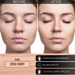 Buy FACES CANADA Celeb Glow Kit 2 | Silver Strobe Cream (30 gm) + Hydra Matte Foundation (Mini) - Rose Ivory (15 gm) | Combo Kit of 2 - Purplle